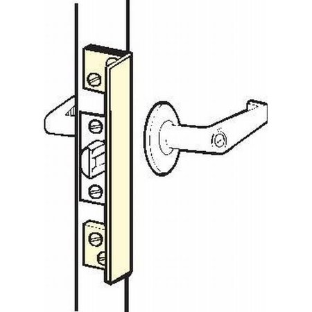 DON-JO 6" Angled Latch Protector for Outswing Doors ALP206DU